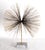 Mid-Century Modern 1980 Curtis Jeré Style Sunburst Dandelion Brass Sculpture Mounted on Marble Base For Sale - Image 3 of 16