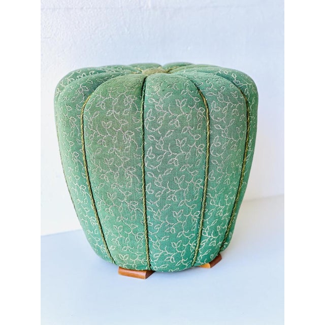 Beige Tabouret by Jindrich Halabala for Cesky Nabytek, 1958 For Sale - Image 8 of 14