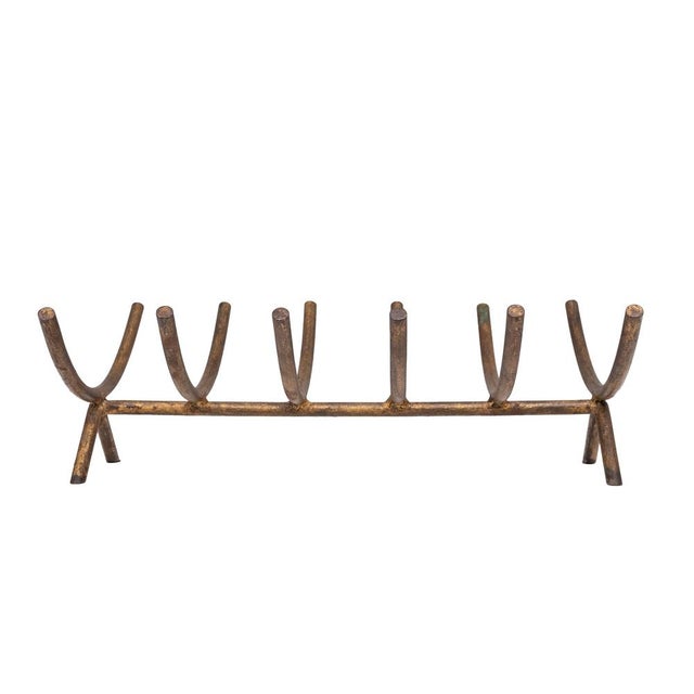 A classic original 1960s Howard Miller fireplace “Fire basket” log fire holder designed by George Nelson Assoc. Still...