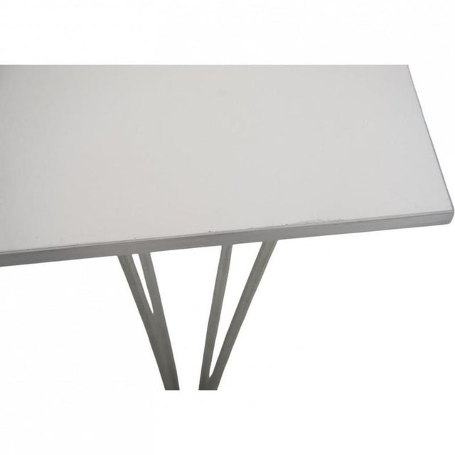 Metal Square Dining Table by Piet Hein, 1990s For Sale - Image 7 of 15