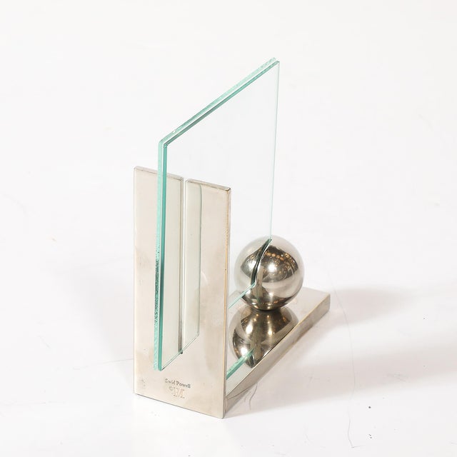 Silver Swid Powell Silver-Plated Picture Frame With Spherical Detail For Sale - Image 8 of 10