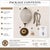 2020s 1-Light French Empire Handcrafted Crystal Chandelier Antique Bronze Finish Dimmable Vintage Pendant Light For Sale - Image 5 of 10