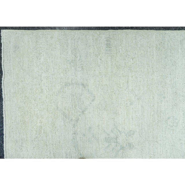 Turkish Oushak Rug 3'9"x 5'11" #20088 For Sale - Image 4 of 8