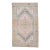 1970s Vintage Handmade Wool Cotton Pink Area Rug For Sale