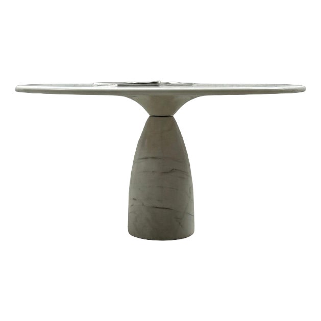 Marble Dining Table by Peter Draenert, Germany, 1970s For Sale