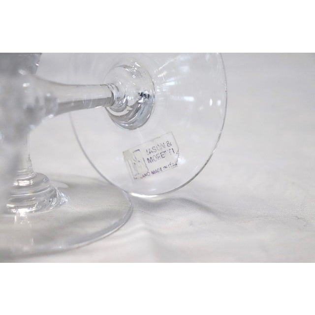 Murano Blown Glass Champagne Glasses by Nason & Moretti, Set of 12 For Sale - Image 3 of 11