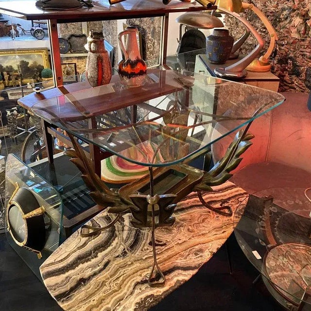 1950s Italian Mid-Century Pier Luigi Colli Modern Coffee Table For Sale - Image 10 of 13