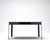 Lio Desk 140 in Tanganika Grigio Walnut and Black Steel by Haymann Editions For Sale - Image 4 of 4