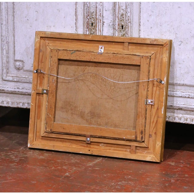 19th Century French Signed Still Life Painting of Playing Cards and Casino Table For Sale - Image 10 of 10