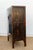 Antique Chinese Black Lacquer Armoire W/Painted Landscape For Sale - Image 9 of 12