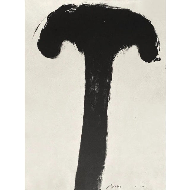 1991 Michel Haas Tree Lithograph For Sale