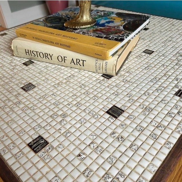 1960s Mid Century Modern Mosaic Tiled Coffee Table | Chairish