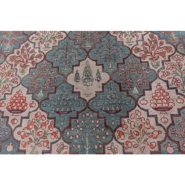 Persian Persian Kirman Rug For Sale - Image 3 of 11