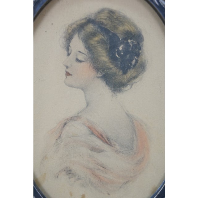 3 Antique Oval Silver Plated Wall Hanging & Tabletop Picture Frames 6" For Sale - Image 4 of 10