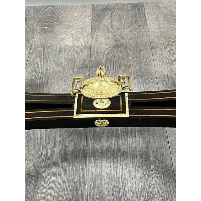 19th Century 19th Century Napoleon III Writing Table in Marquetry and Gilt Bronze For Sale - Image 5 of 12