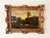 Cows at Sunset Pastoral Landscape, Oil Painting on Wood Panel, Framed For Sale - Image 8 of 9