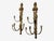 Neoclassical Style, Candelabra Wall Sconces, Giltwood, Usa, 1940s For Sale - Image 4 of 12