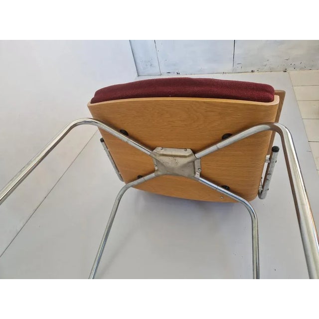 Wood Danish Chair attributed to Duba Møbelindustri, 1960s For Sale - Image 7 of 12