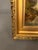 19th Century European Alpine Landscape Oil on Board With Hand-Carved Gilt Frame, Circa 1870 For Sale - Image 4 of 13