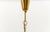 Gold Amber-Colored Embossed Glass Lamp by Peill & Putzler, Germany, 1960s For Sale - Image 8 of 14