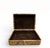 1980s Karl Springer Attributed Batik Clad Jewelry Box With Suede Interior. For Sale - Image 11 of 14