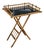 Antique Anglo-Japanese Aesthetic Movement Scorched Bamboo and Lacquer Butler Tray Table For Sale