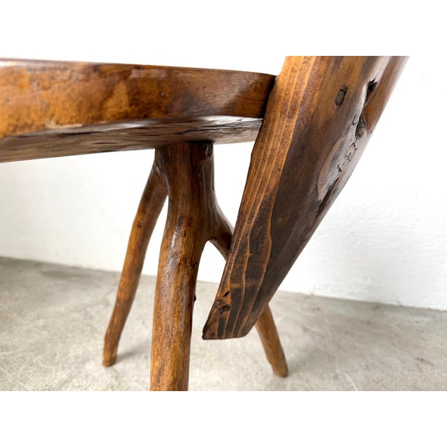 Alpine Pine Chairs, France, 1950s, Set of 3 For Sale - Image 4 of 18