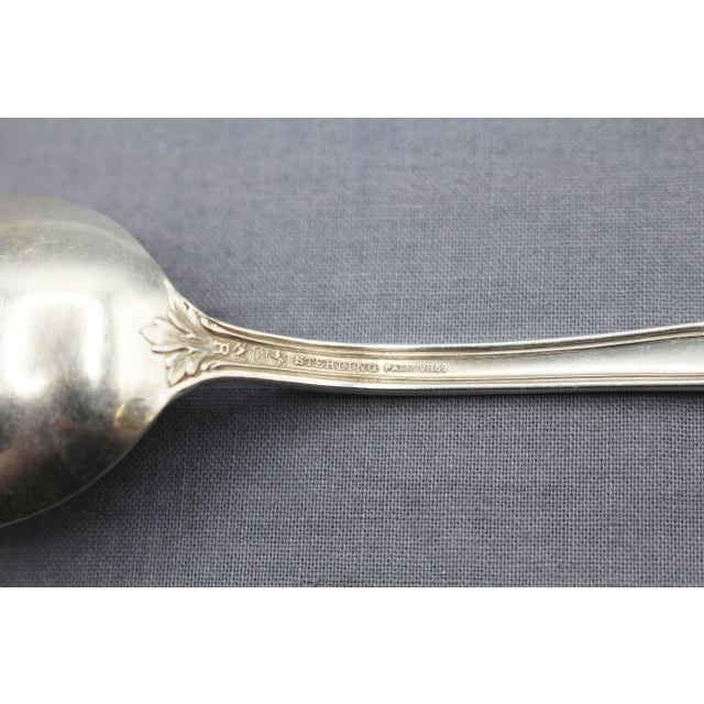 1900 - 1909 1909 Set of 12 Sterling Silver Teaspoons by Reed & Barton For Sale - Image 5 of 7