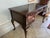 Vintage Georgian Style Mahogany Leather Top Writing Desk For Sale In San Francisco - Image 6 of 11