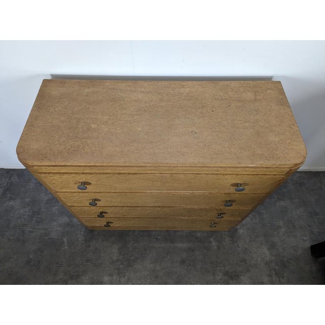 Art Deco Chest of Drawers in Speckled Maple For Sale - Image 3 of 6
