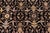 Shabby Chic Black/Beige Wool Rug - 8'2'' X 9'9'' For Sale In New York - Image 6 of 10