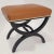 Black Art Deco Stool in Black, 1930s For Sale - Image 8 of 8
