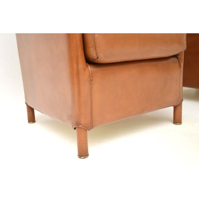 Vintage Leather Chairs from Wittmann, 1980s, Set of 2 For Sale - Image 10 of 12