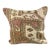 20 x 20 Rug Pillow Ethereal Melody Turkish Pillow Cushion Cover For Sale