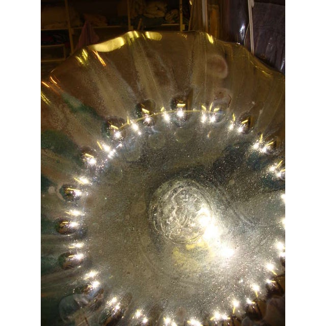 Mid-Century Mercury Glass Vase For Sale - Image 4 of 6