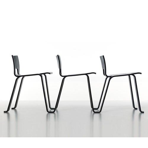 Cassina Ombra Tokyo Chairs in Oak by Charlotte Perriand for Cassina, Set of 3 For Sale - Image 4 of 10