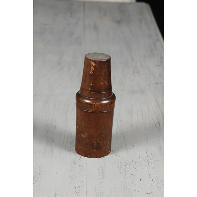 Late 19th Century French Treenware Bottle With Conic Lid Serving as a Cup For Sale In Atlanta - Image 6 of 12