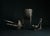 Omnia Vanitas Vanité 28 Candelabra in Patinated Cast Bronze by William Guillon For Sale - Image 4 of 10