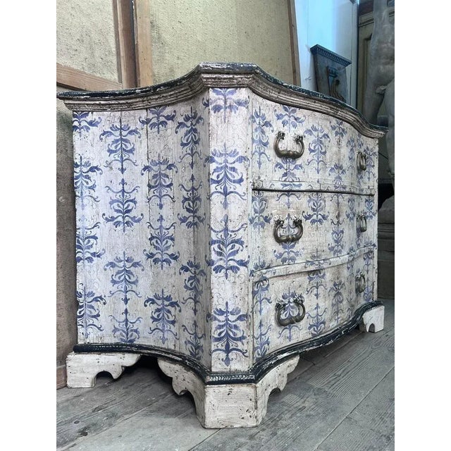 Italian Chests of Drawers in Pinewood, Early 20th Century, Set of 2 For Sale - Image 4 of 12