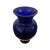 Blue Glass Vase, 1960s For Sale - Image 4 of 5