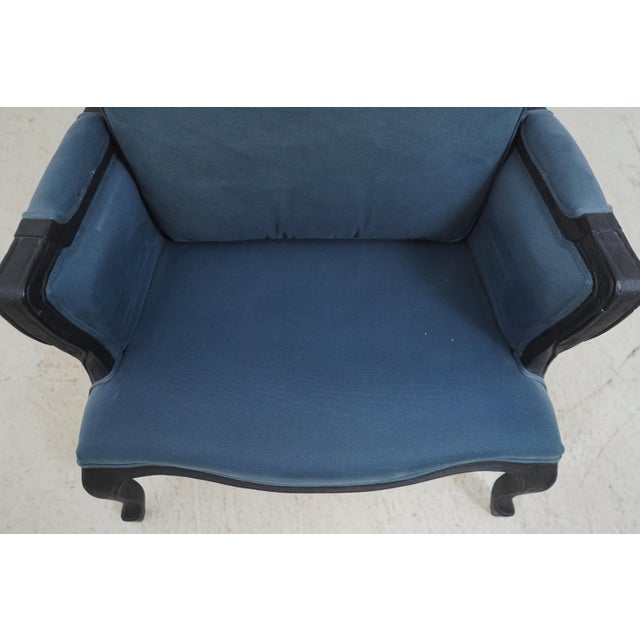 Pair Restoration Hardware French Louis XV Bergere Chairs For Sale - Image 17 of 18