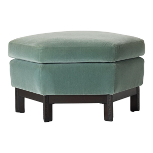 1950s Hexagonal Ottomans Attributed to Frank Lloyd Wright for Henredon - Three Available