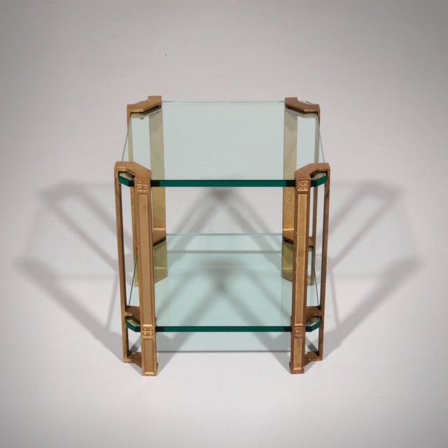 Discover the timeless elegance of T24 Coffee Table whit Double glass, a masterpiece by renowned designer Peter Ghyczy....