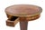 Vintage Walnut Table in Style realized in Italy in 1950s. Dimension of the base: 50 cm. Very good condition.