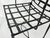 Mario Papperzini for Janus Et Cie Iron Outdoor Dining Set, Table & 4 Chairs, Attributed For Sale - Image 14 of 18