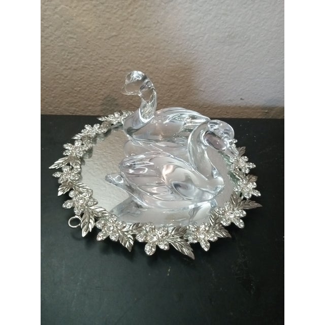 EXQUISITE Pair of Signed Steuben NY 4" Crystal Duck Figurines This product is a stunning pair of 4-inch crystal duck...