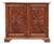 Italian Piedmontese Walnut Sideboard For Sale