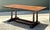 Wood Vintage 19th Century French Double Pedestal Table For Sale - Image 7 of 12