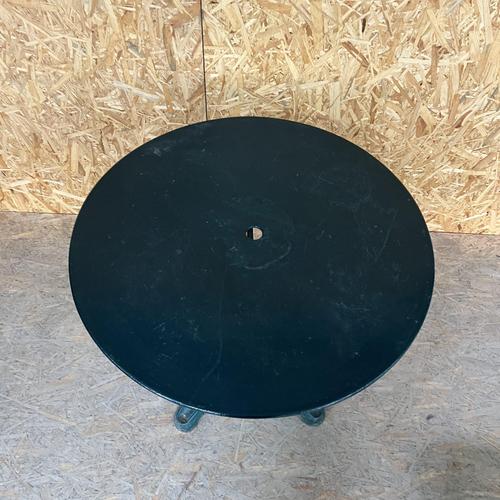 French Round Outdoor Table, 1950s For Sale - Image 3 of 4