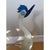 Large 18 in Mid Century Murano Glass crane heron circa 1950 By Fratelli Toso For Sale - Image 10 of 11